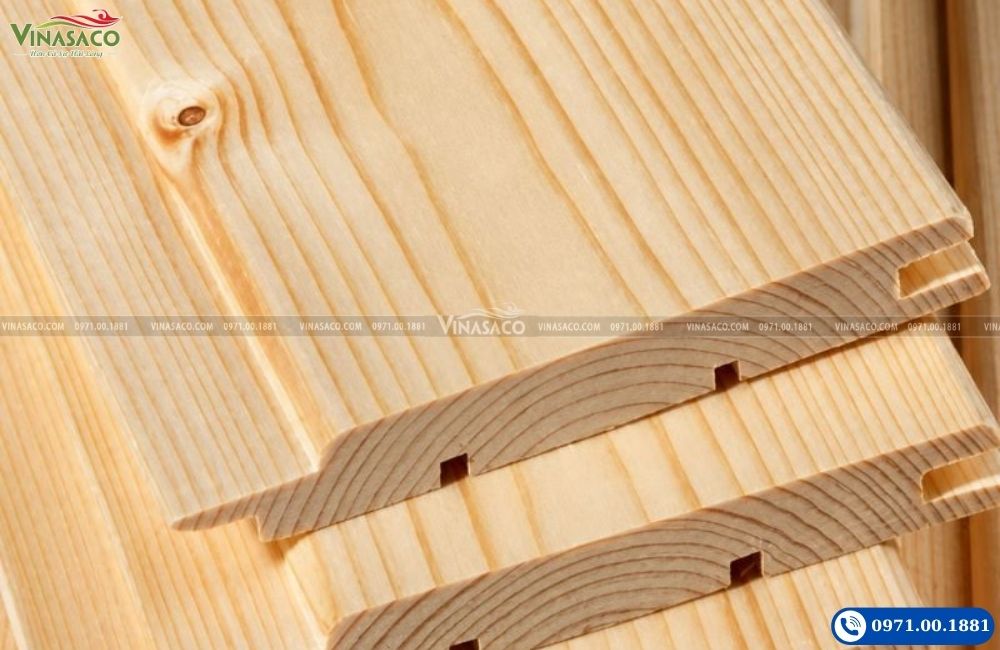 Gỗ Thông Phần Lan làm phòng xông hơi sauna