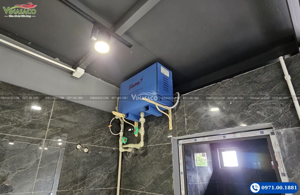 Lắp đặt máy xông cho trung tâm tập Gym