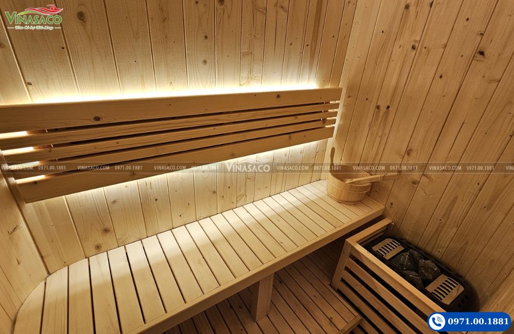 Thi công phòng xông hơi Spa