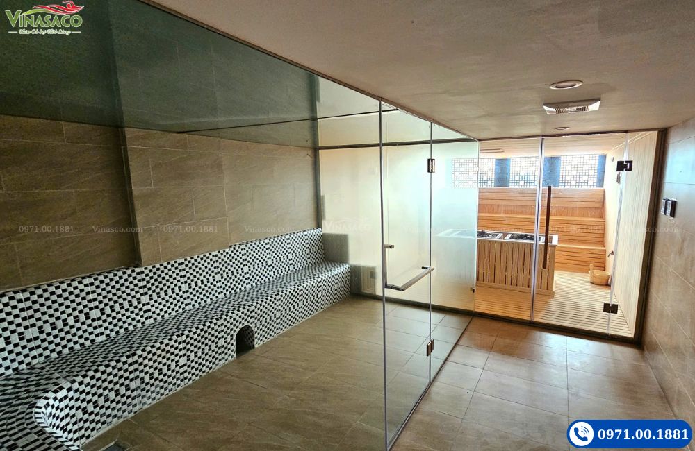 Phòng xông hơi khô & ướt tại khách sạn An Hotel