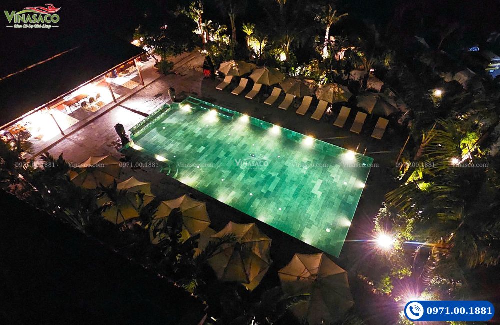 Đèn chiếu sáng bể bơi đẹp