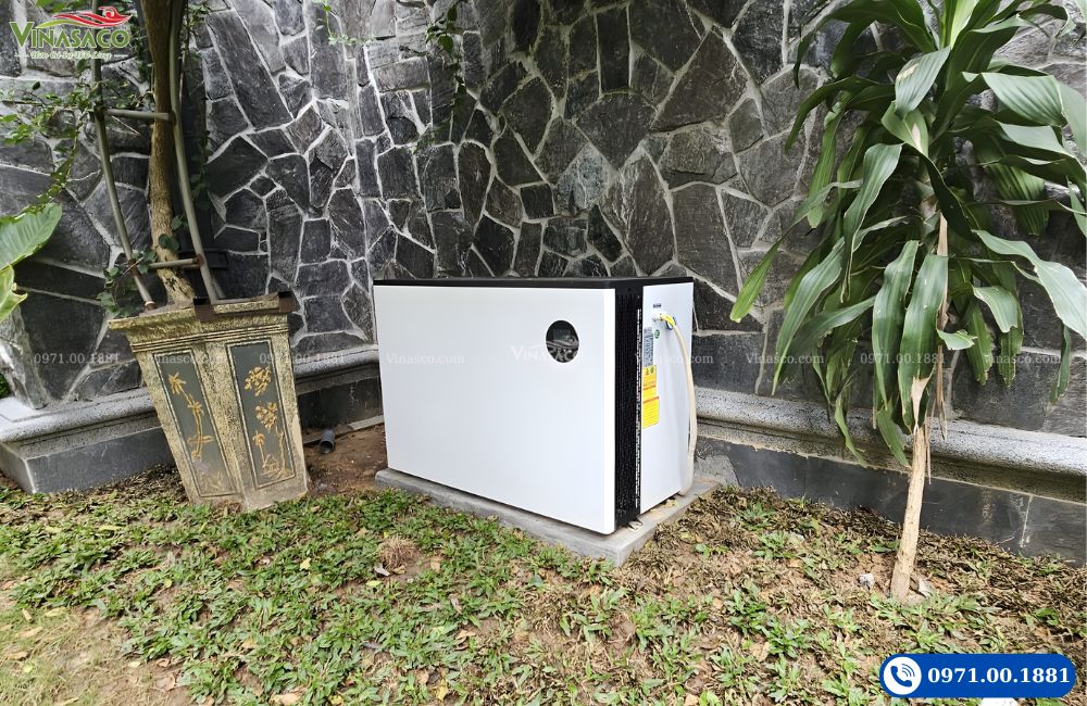 máy cấp nhiệt bể bơi inverter