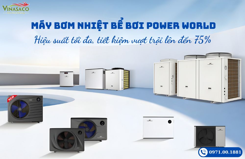 máy bơm nhiệt bể bơi inverter – hệ thống cấp nhiệt bể bơi 2026