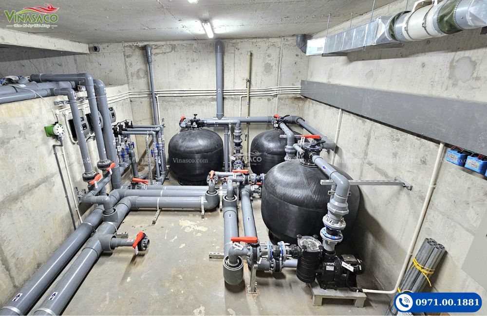 máy bơm bể bơi chính hãng và bình lọc bể bơi 2026