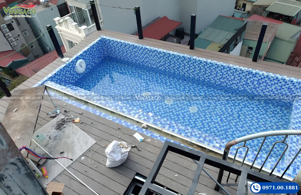 Thi công bể Composite tại Phố Bà Triệu