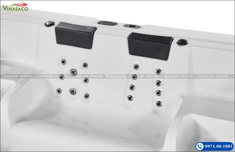 Hệ thống sục massage thủy lực trên Bể bơi thông minh Jacuzzi WS-130CIII