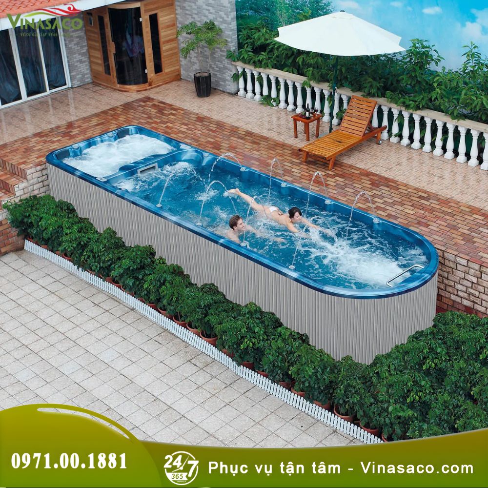 Bể bơi thông minh Jacuzzi&nbsp;WS-S08M