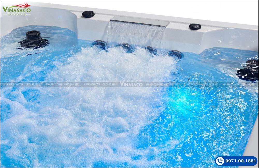 Hệ thống bơi ngược dòng Endless Pool trên bể bơi thông minh