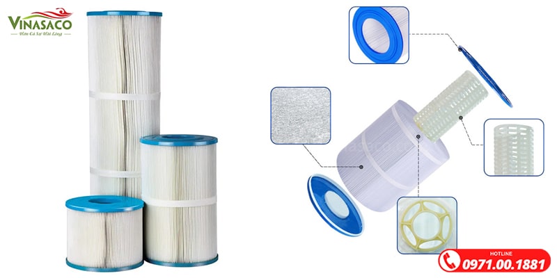 Công nghệ cột lọc giấy hiện đại của bình lọc cartridge