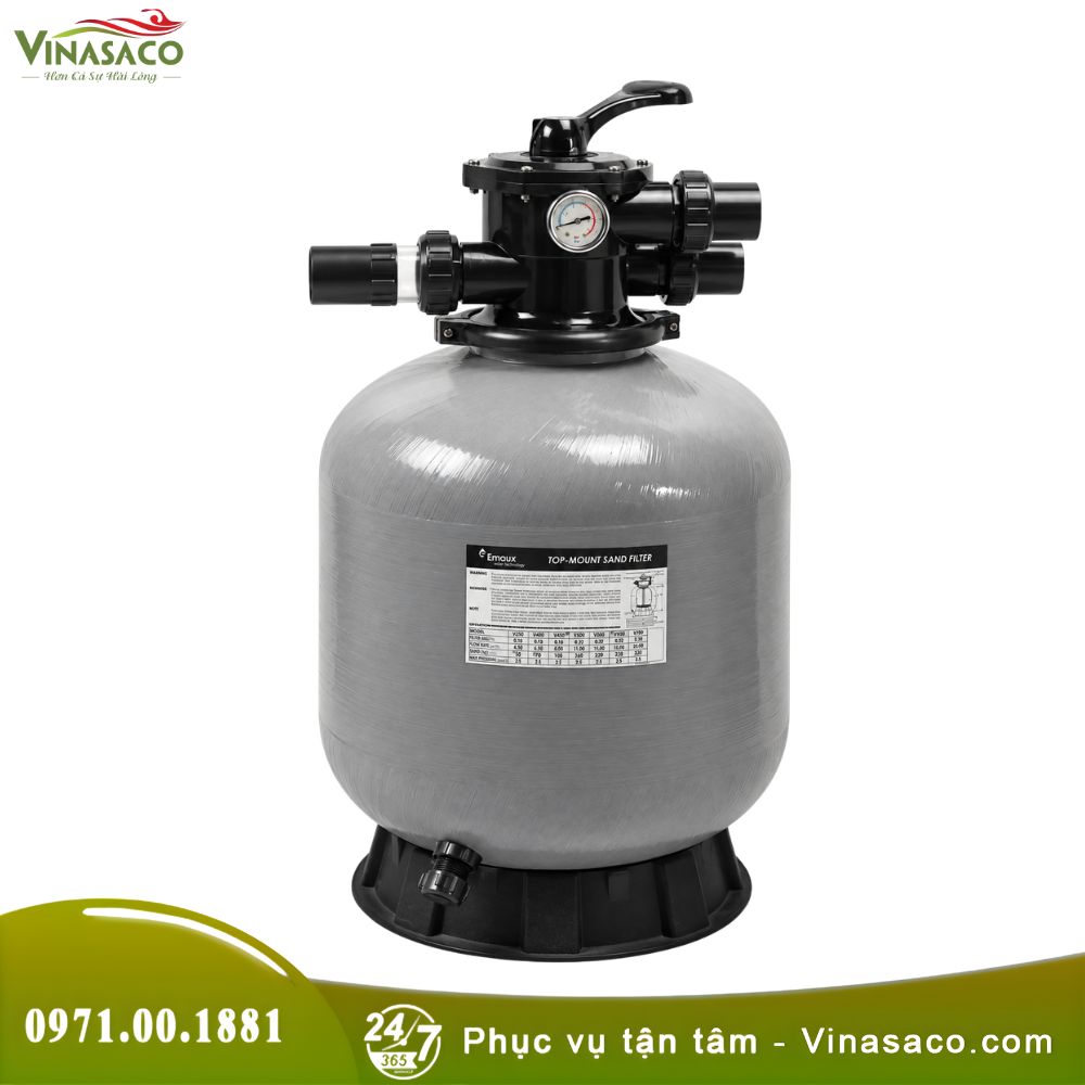 Bình lọc bể bơi Emaux V650