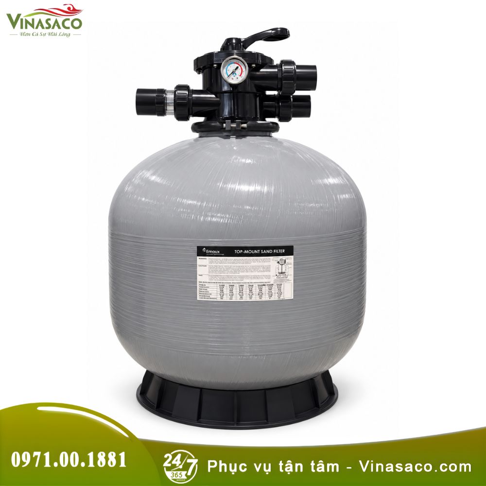 Bình lọc bể bơi Emaux V800