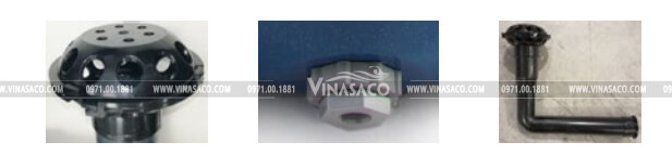 một số chi tiết trên bình lọc bể bơi