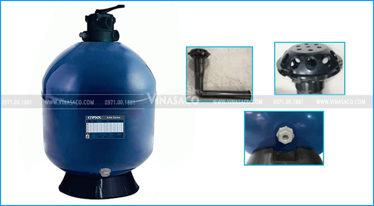 Bộ phận, phụ kiện bình lọc bể bơi Kripsol AKT