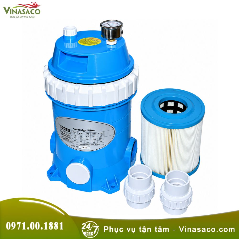 Bình Lọc Cartridge Bể Bơi AF – Lọc Tinh 5 Micron