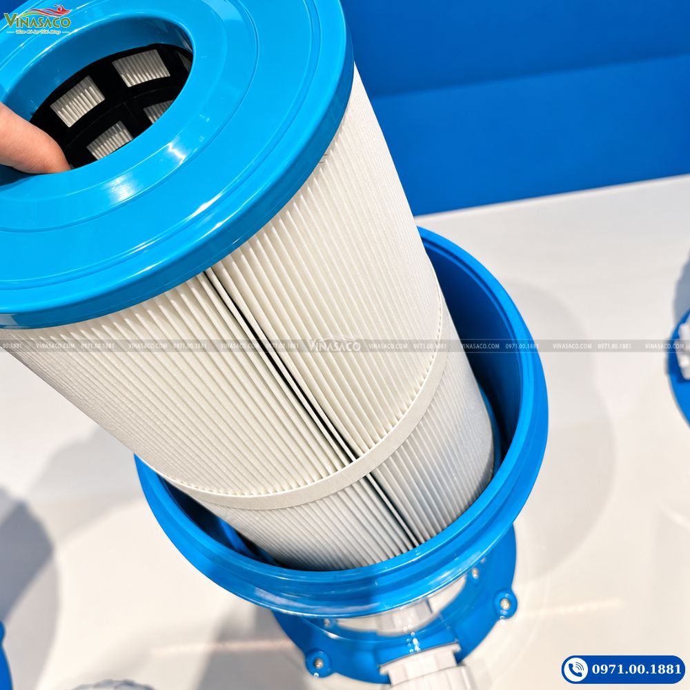 lõi polyester xếp ly bình lọc Cartridge bể bơi