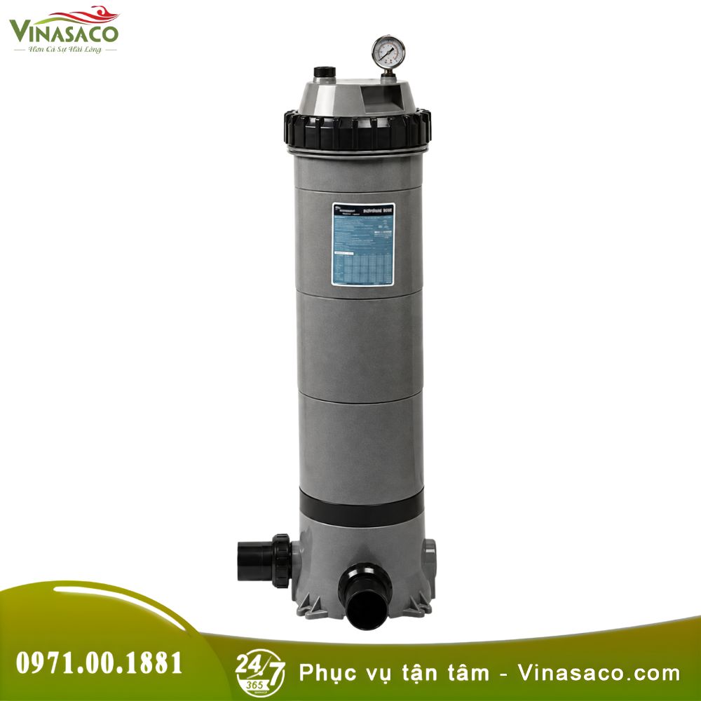 Bình lọc Cartridge bể bơi Emaux CF