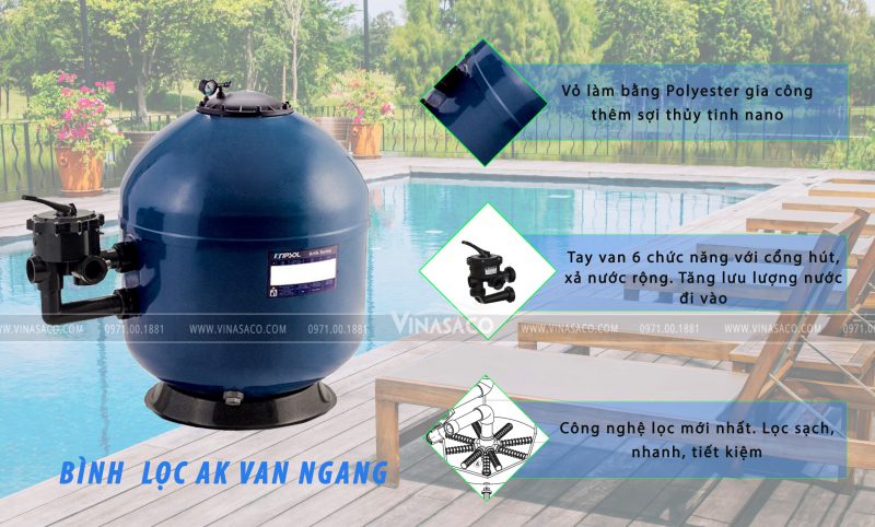 bình lọc Kripsol AK được sản xuất trên công nghệ hiện đại, tiên tiến