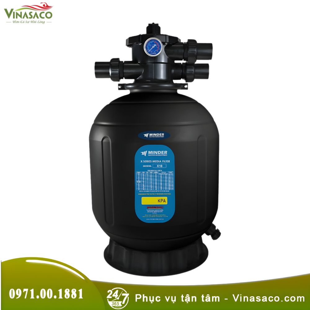 Bình lọc bể bơi Minder X Series