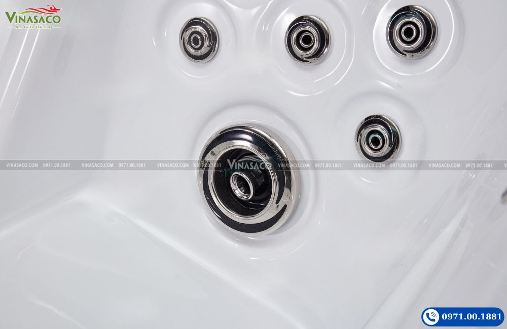 Hệ thống đầu massage thủy lực trên bồn sục Jacuzzi WS-092H