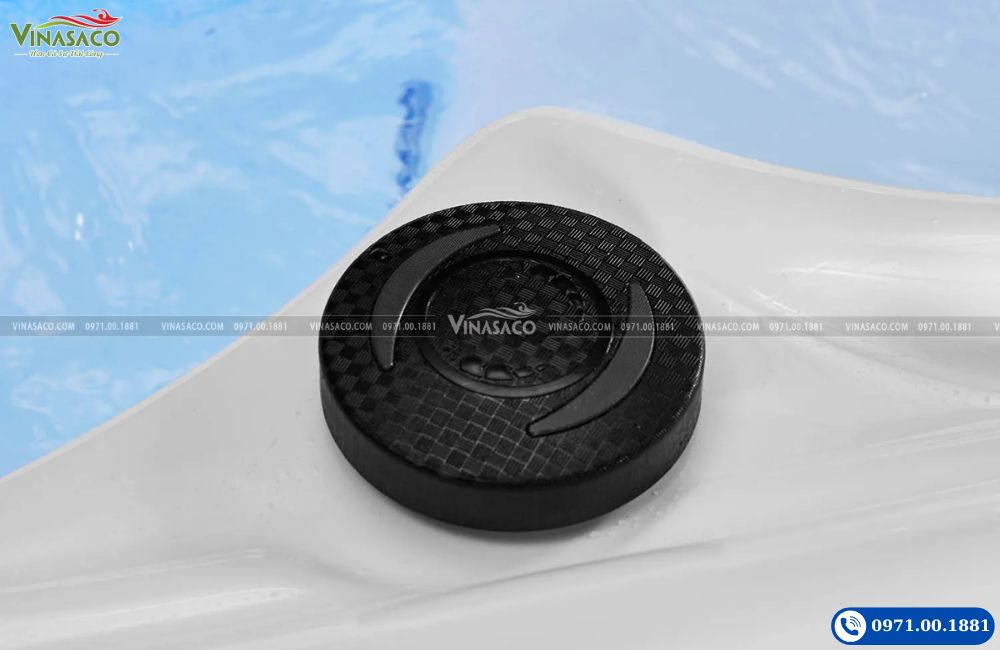 Núm điều chỉnh lưu lượng nước và khí trên Jacuzzi WS-092H