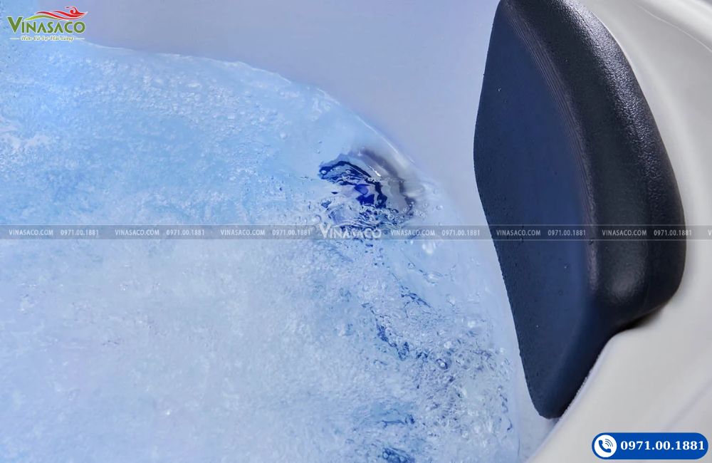 Hiệu ứng sục massage trên bồn sục Jacuzzi WS-298H