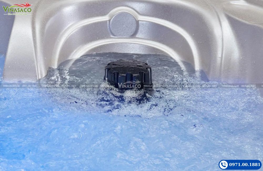 Hiệu ứng sục nước trên Jacuzzi WS-692H