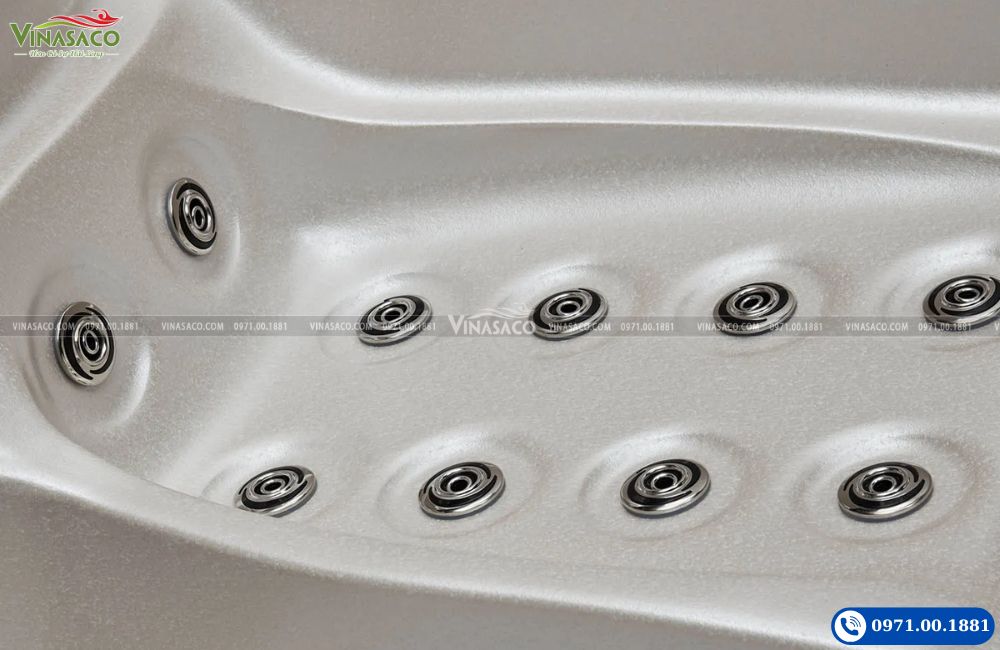 Hệ thống Jet massage chân trên bồn sục Jacuzzi WS-692H