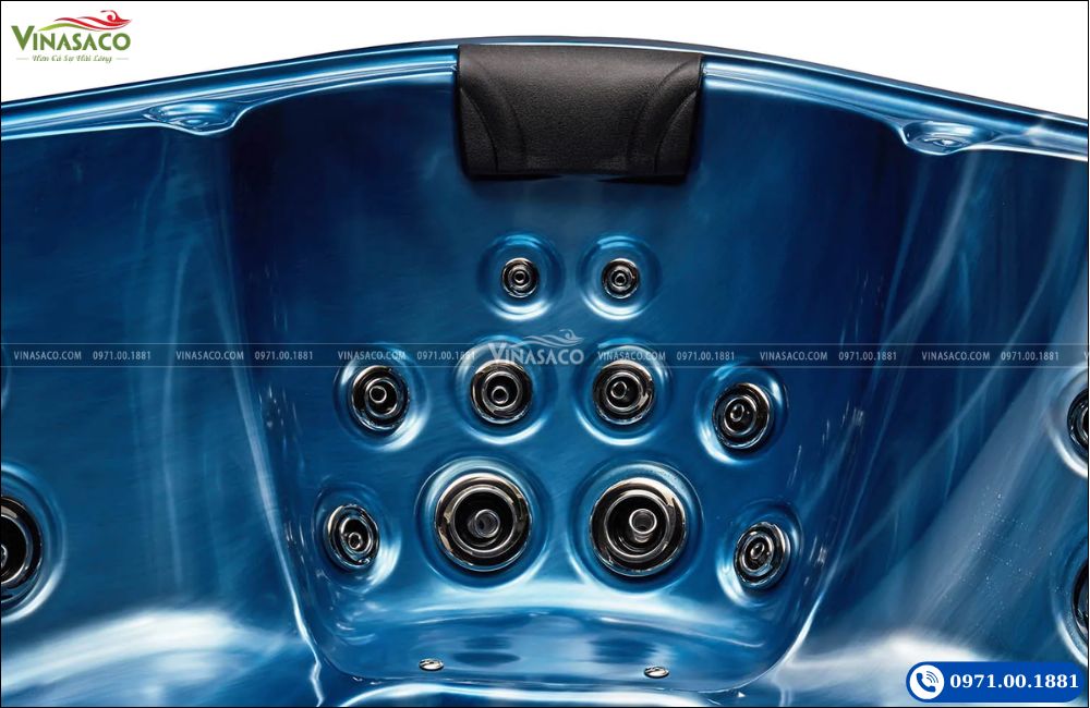 Hệ thống Jet massage thủy lực trên bồn sục Jacuzzi WS-694H