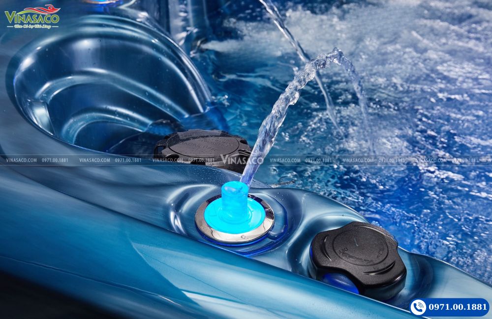 Hệ thống Pop-up Water Column trên Jacuzzi WS-694H