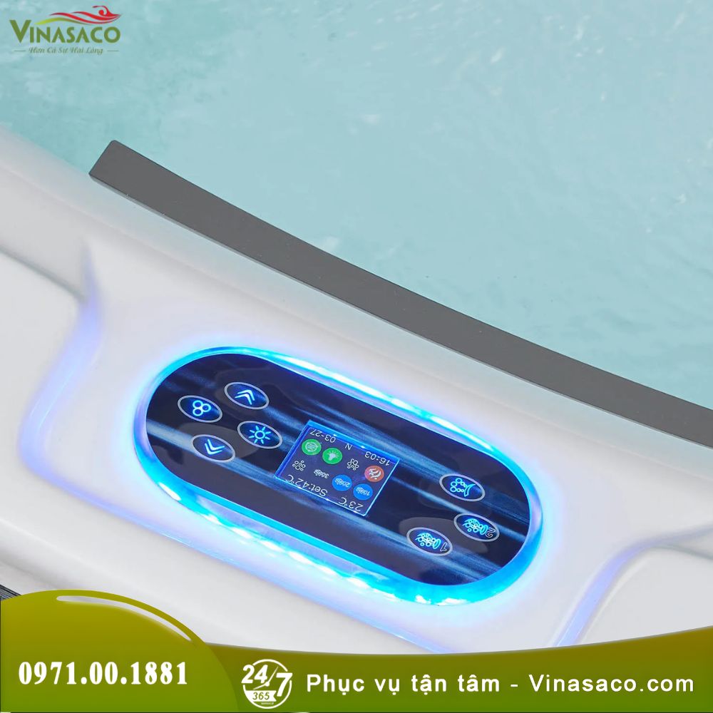 Bồn sục Jacuzzi cỡ lớn WS-CP3200 | 10 Người