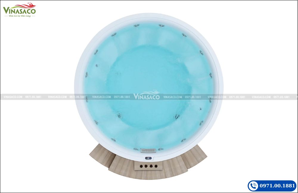 Hiệu ứng sục nước Bồn sục Jacuzzi WS-CP3800