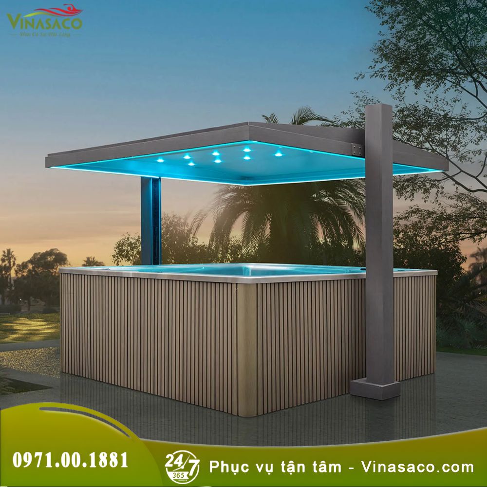 Bồn sục Jacuzzi cỡ lớn&nbsp;WS-SP2800 | 8 Người