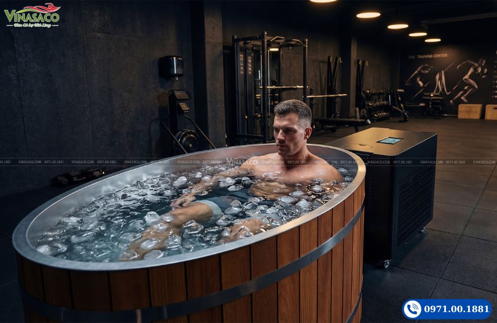 Bồn ngâm lạnh cao cấp nhập khẩu tại Vinasaco