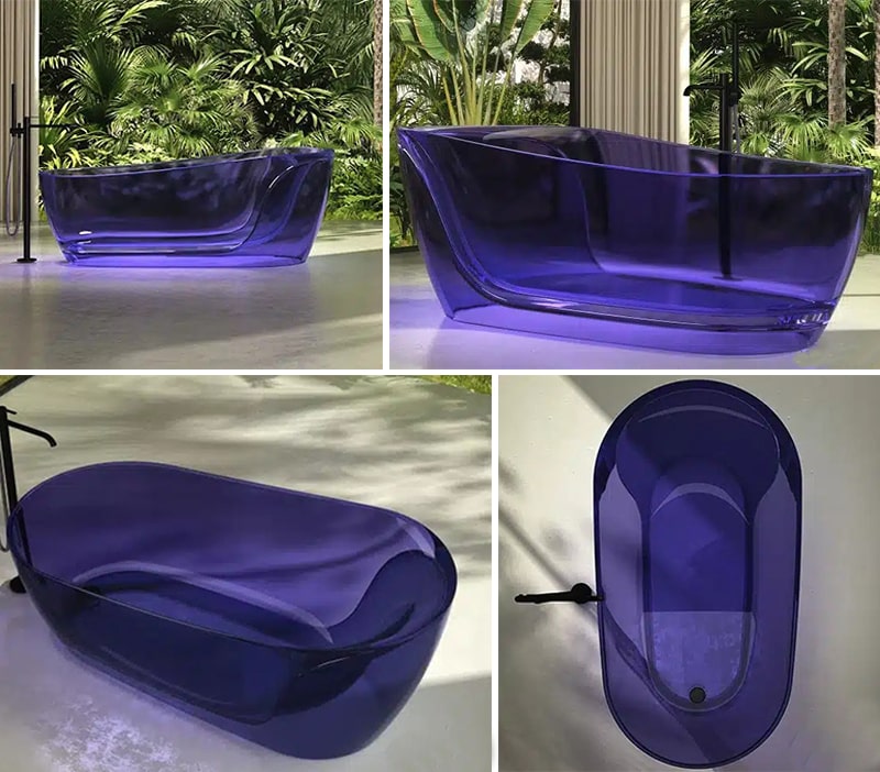Bồn tắm DRW Solid với phiên bản màu cá tính