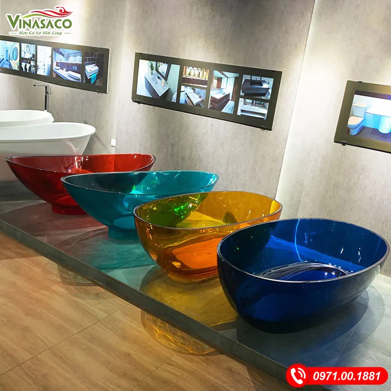 Mẫu bồn tắm Solid Surface