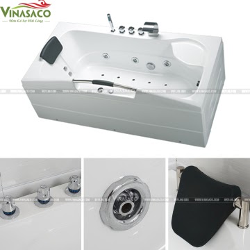 Cấu tạo chắc chắn của bồn tắm masage Kadawa