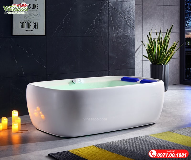 Ảnh bồn tắm massage Ruby XR8009