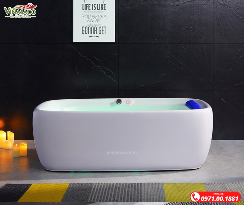 Ảnh bồn tắm massage Ruby XR8009