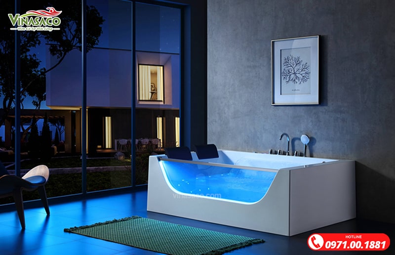 Ảnh bồn tắm massage Ruby XR8024