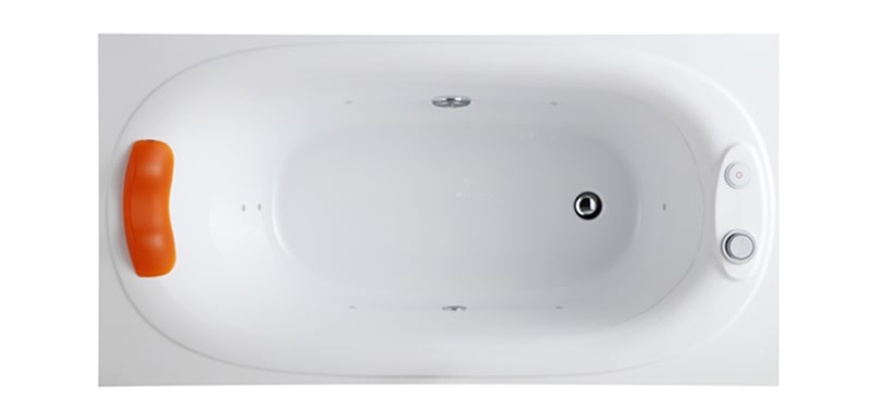 Thiết kế bên trong lòng bồn tắm Ruby XR8029