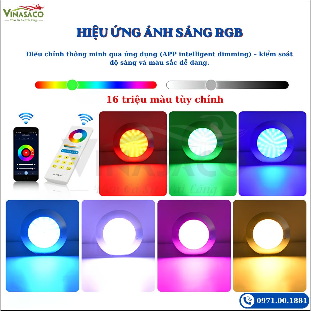 Hiệu ứng RGB 16 triệu màu UT230-SP