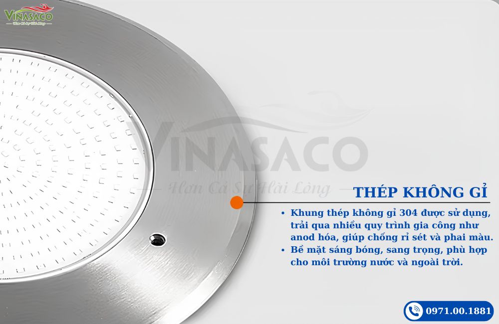 Khung inox 316 đèn UT230-SP