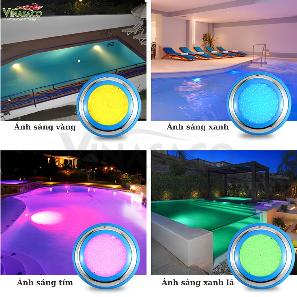 Hiệu ứng ánh sáng đèn LED bể bơi YC230-SP
