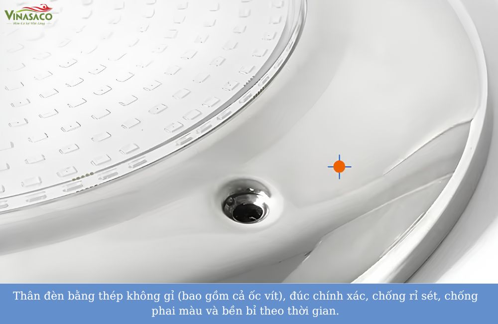 Thân đèn inox không gỉ YC260-3SP