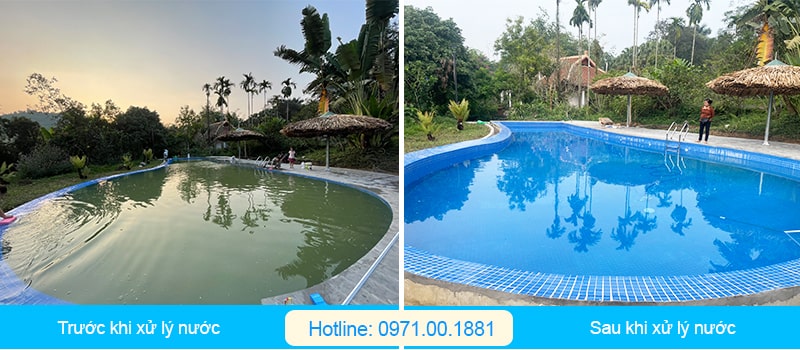 Dịch vụ xử lý nước bể bơi chuyên nghiệp Vinasaco