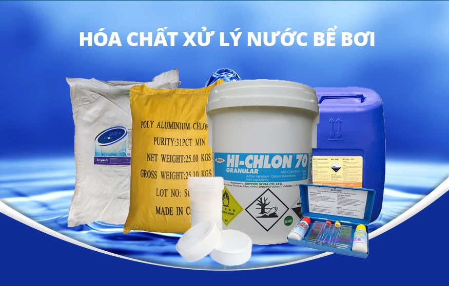 Danh mục hóa chất xử lý nước chuyên dụng cho bể bơi