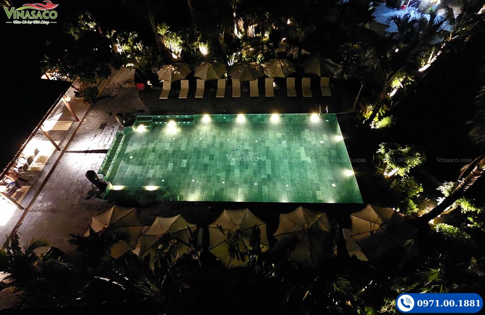 Bể bơi Aman retreat - Ninh Bình