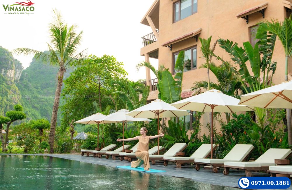 Bể bơi Aman retreat - Ninh Bình