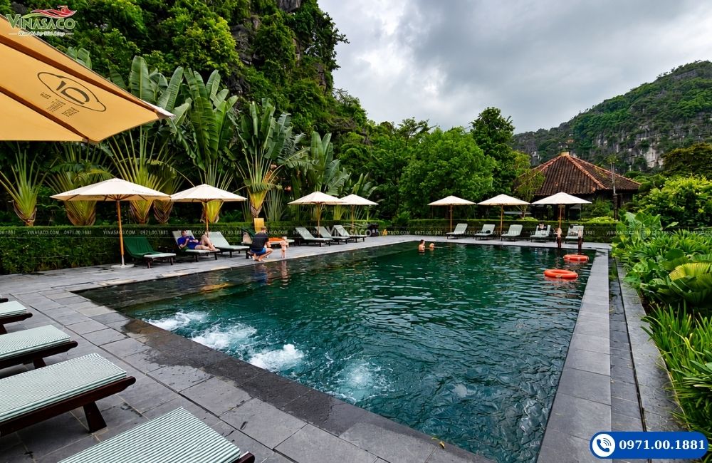 Hệ thống massage bể bơi An Hideaway Resort do Vinasaco thi công