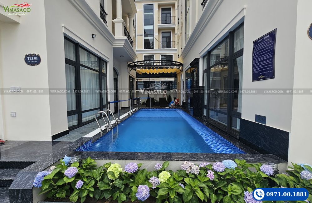 Thiết kế, Thi công Bể Bơi Villa Nghỉ Dưỡng Tại Đồ Sơn Hải Phòng